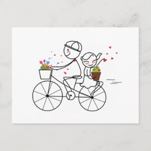 Pepe and Lulu Postcard