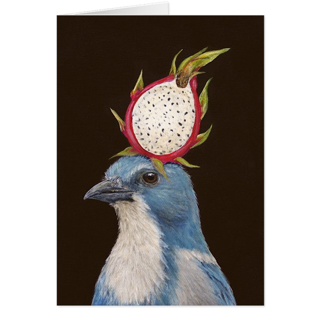 Pepe la Floride frottent la carte de geai (Devant)