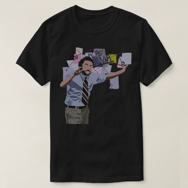Pepe Silvia Sticker T-Shirt (Design Front)
