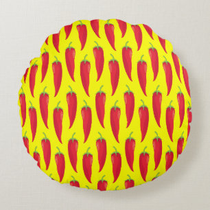 Peperoncini Round Pillow