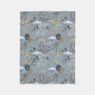 Pépinière florale Imprimée polaire Couverture bébé