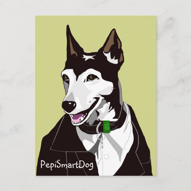 PepiSmartDog Postcard (Front)