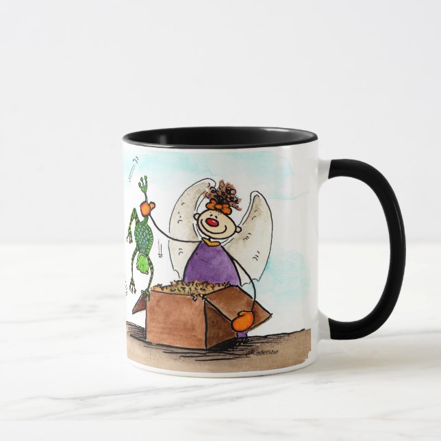 Pepita angel mug (Right)