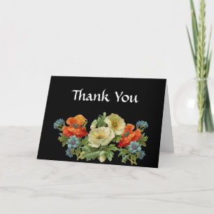 Pépites et Cornflowers Personnalisé Merci Cartes