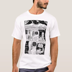 peploe/artiste 7 hall/poète t-shirt poème d'art