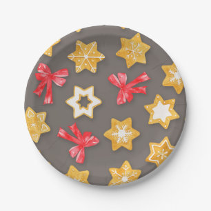 Pepparkakor Christmas Paper Plate