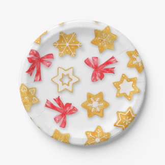 Pepparkakor Christmas Paper Plate