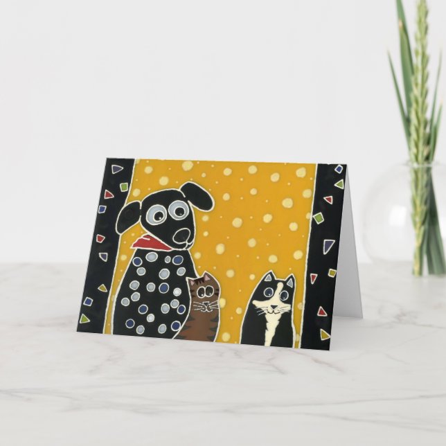 Pepper and Friends Card (Front)