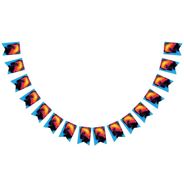 pepper and plastic silenced bunting flags (All)