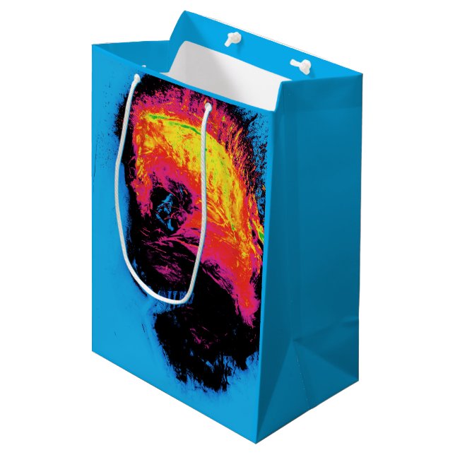 pepper and plastic silenced medium gift bag (Front Angled)