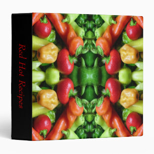 Pepper as Art - Spicy Abstract Binder