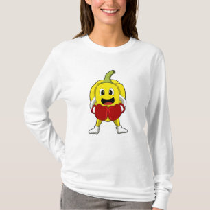 Pepper as Boxer with Boxing gloves T-Shirt