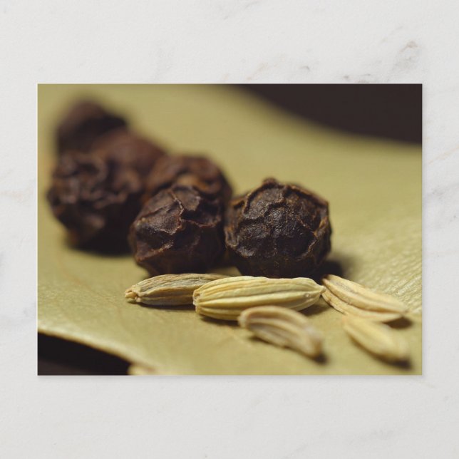 pepper-corns postcard (Front)