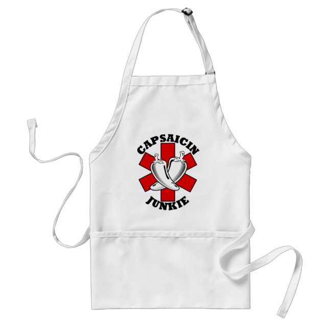 Pepper Junkie $22.95 (3 colours) Chefs Apron (Front)