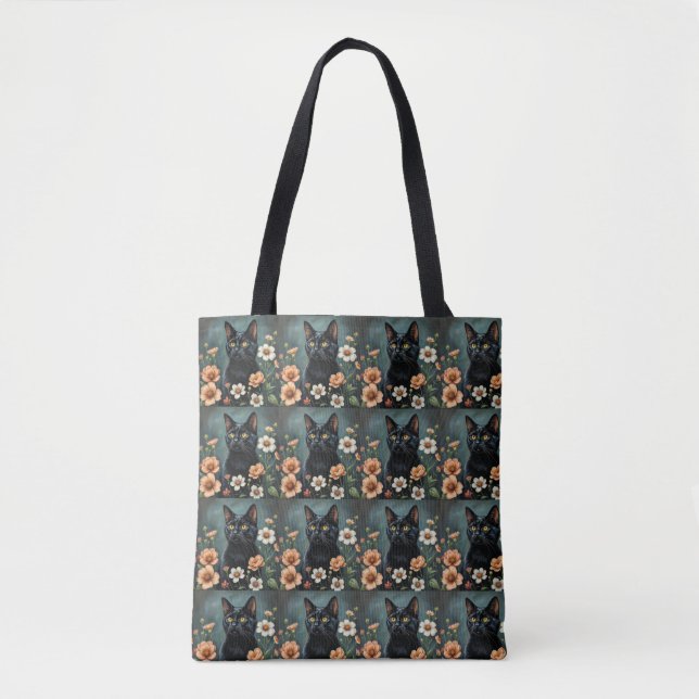 Pepper the cat tote bag (Front)