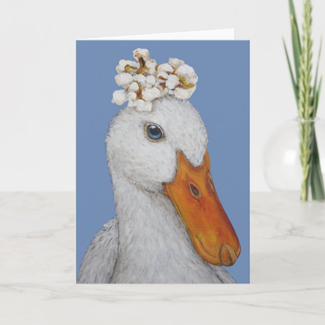 Pepper the Peking duck card (Front)
