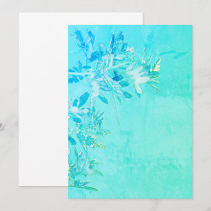 Pepper Tree Leaves Invite Announcement Card