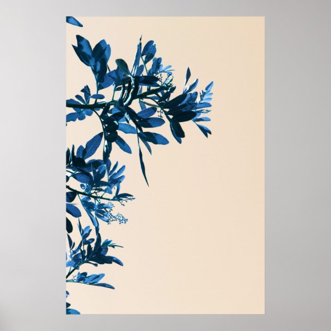 Pepper Tree Leaves Nature Minimalistic Poster (Front)