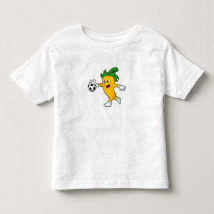 Pepper Vegan as Soccer player with Soccer.PNG Toddler T-shirt