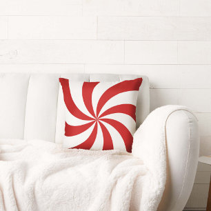 Pepperment Candy Swirl Coussin