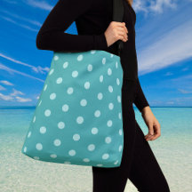 Peppermenthe Polka Dot Grand sac de carrosserie