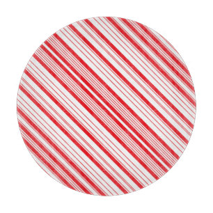 Peppermint Bath Glass Cutting Board