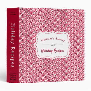 Peppermint Candies Christmas Recipes Binder