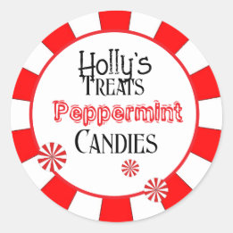 Peppermint candies Sticker