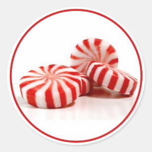 Peppermint Candies Sticker