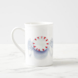 PEPPERMINT CANDY Bone China Mug