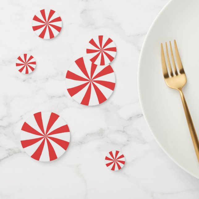 Peppermint Candy Confetti (Group)