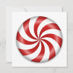 Peppermint Candy Invitation