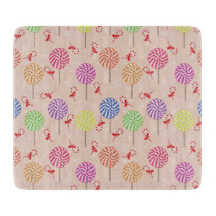 Peppermint Candy Mints Christmas,candy canes Cutting Board