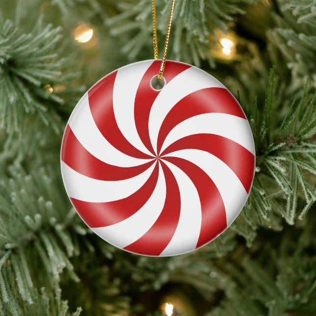 Peppermint Candy Ornament (Tree)