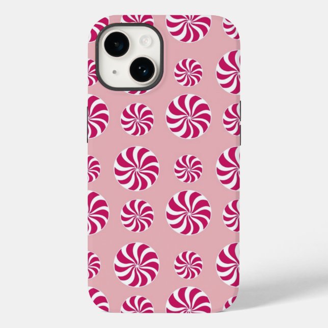 Peppermint Candy Phone Case (Back)