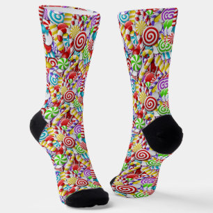 Peppermint Candy  Socks