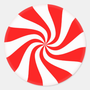 Peppermint Candy Stickers