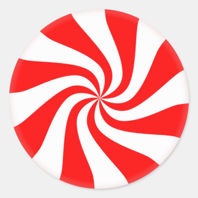 Peppermint Candy Stickers (Front)