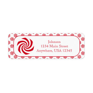 Peppermint Candy Swirl Christmas Holiday