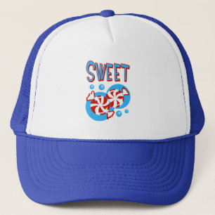 Peppermint Candy Trucker Hat