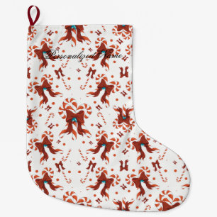Peppermint Charm Christmas Stocking
