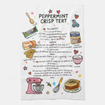 Peppermint Crisp Tert Dish Towel