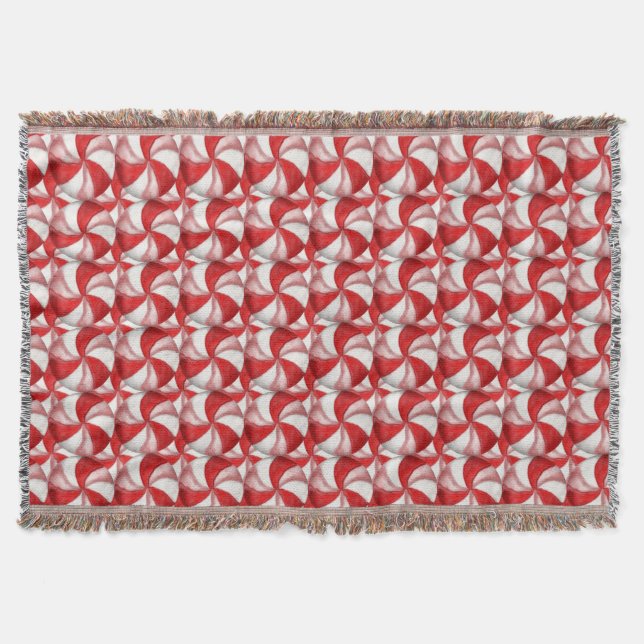 Peppermint, DAMMIT! Throw Blanket (Front)