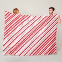 Peppermint Fleece Blanket (3 Sizes)