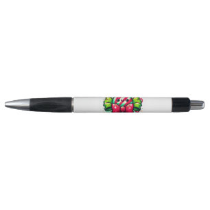 Peppermint Joy: Holiday Candy Character Pen