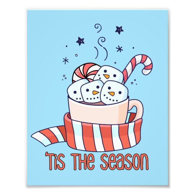 Peppermint Latte Season Photo Print (Front)