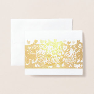 Peppermint latte Style Christmas  Postcard Magnet 