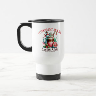 Peppermint Mocha Coffee Club Travel Mug