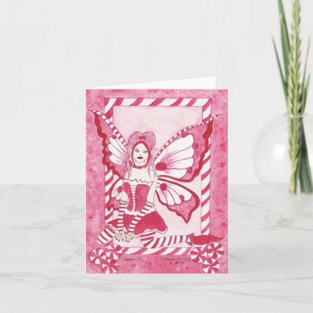 Peppermint Notecard (Front)