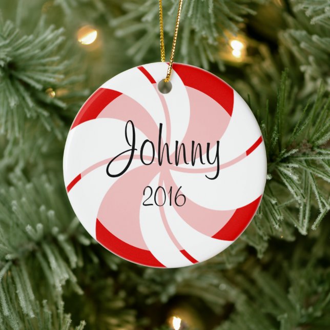 Peppermint Ornament (Tree)